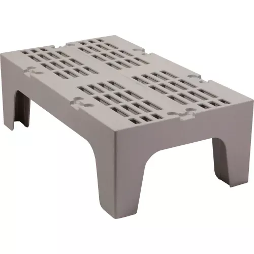 dunnage-rack-slotted-top-21-w-x-36-d-speckled-gray Dunnage Rack, Slotted Top, 21"W x 36"D, Speckled Gray