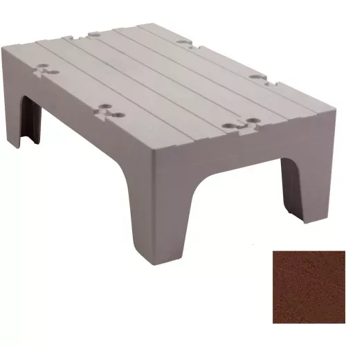dunnage-rack-solid-top-21-w-x-30-d-dark-brown Dunnage Rack, Solid Top, 21"W x 30"D, Dark Brown