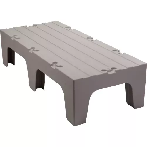 dunnage-rack-solid-top-21-w-x-60-d-speckled-gray Dunnage Rack, Solid Top, 21"W x 60"D, Speckled Gray