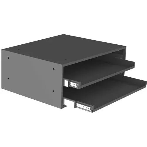 durham-slide-rack-302-95-large-compartment-storage-boxes-two-drawer Durham Slide Rack 302-95 - For Large Compartment Storage Boxes - Two Drawer