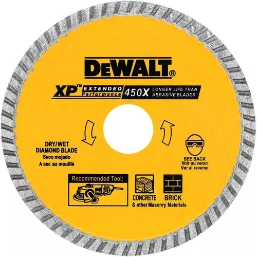 dw4701-dewalt-xp-turbo-diamond-blade DW4701 DeWalt XP Turbo Diamond Blade