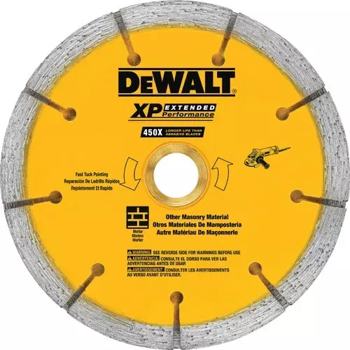 dw4710-dewalt-xp-segmented-diamond-blade DW4710 DeWalt XP Segmented Diamond Blade