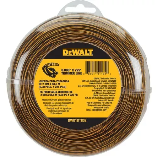 dwo1dt802-dewalt-trimmer-line DWO1DT802 DeWalt Trimmer Line