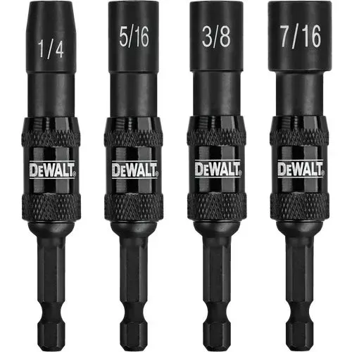dwpvtdrv-dewalt-impact-ready-4-piece-pivoting-magnetic-nutdriver-set DWPVTDRV DeWalt Impact Ready 4-Piece Pivoting Magnetic Nutdriver Set