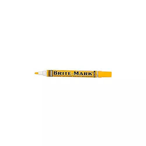 dykem-84004-brite-mark-medium-yellow-marker-12-pk Dykem 84004 - Brite-Mark Medium Yellow Marker 12/PK