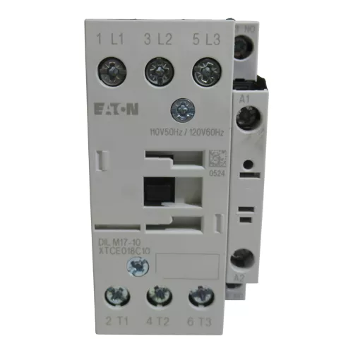 eaton-xtce018c10a-non-reversing-contactor Eaton | XTCE018C10A | Non-Reversing Contactor