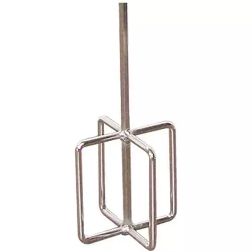Egg Beater Drill Mixer, 5" Dia. Paddle, 30" Hex Shaft