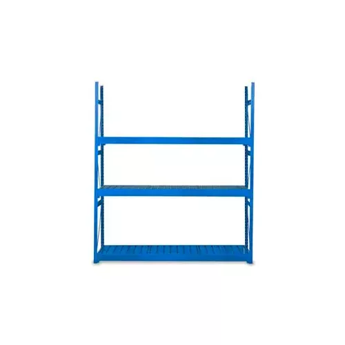 equipto-v-grip-3-level-bulk-storage-rack-no-deck-starter-96-w-x-30-d-x-84-h-rega Equipto V-Grip 3 Level, Bulk Storage Rack, No Deck, Starter, 96"W x 30"D x 84"H, Regal Blue