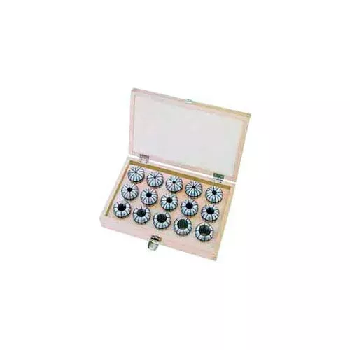 ER11 Spring Collet Set, 7 Piece, 1/32 to 1/4, Import