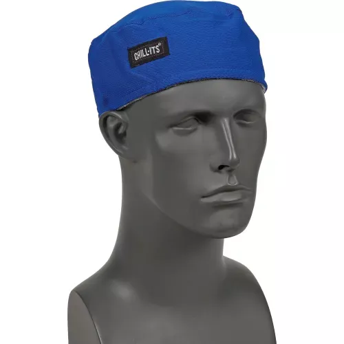 ergodyne-chill-its-6630-high-performance-cap-blue-one-size Ergodyne Chill-Its 6630 High-Performance Cap, Blue, One Size