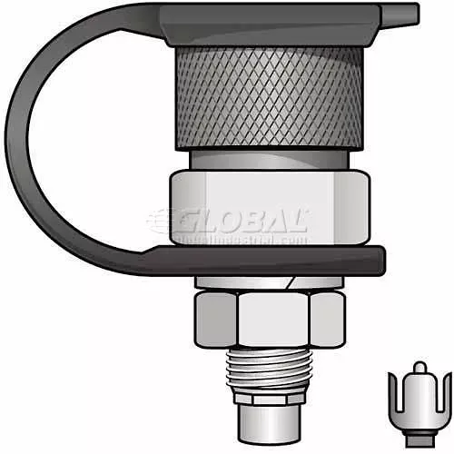 female-quick-disconnect-base-mount-w-hot-plug-debris-cap Female Quick Disconnect Base Mount w/ Hot Plug & Debris Cap