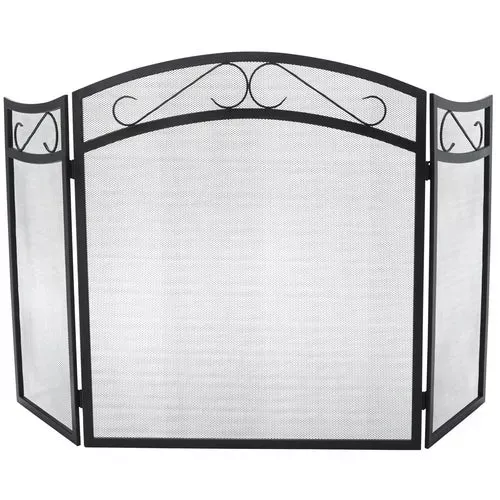 fs01-home-impressions-3-panel-decorative-fireplace-screen FS01 Home Impressions 3-Panel Decorative Fireplace Screen