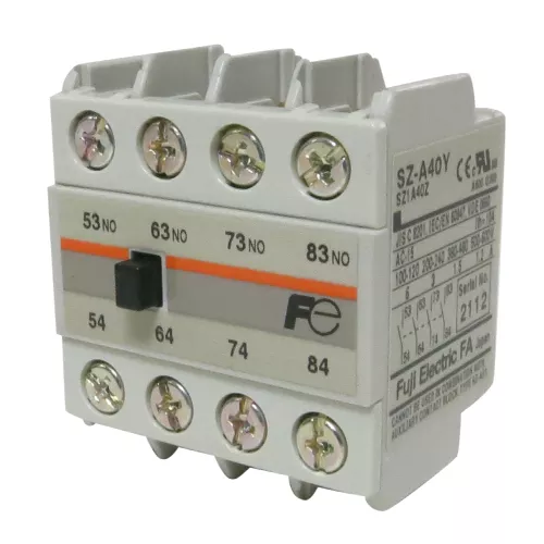 Fuji Electric | SZ-A40Y | Auxiliary Contact Block