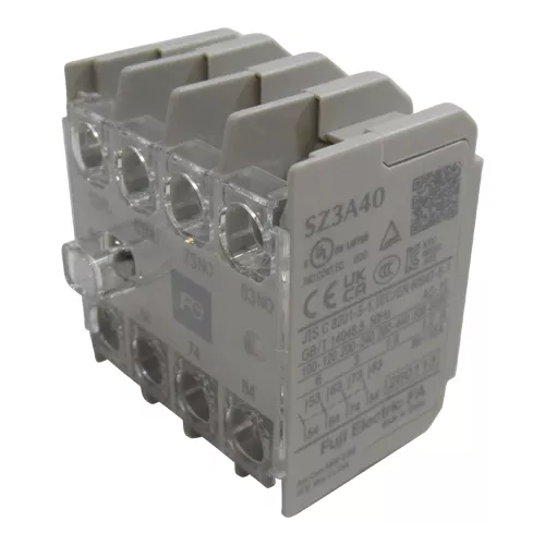 fuji-electric-sz3a40-auxiliary-contact-block Fuji Electric | SZ3A40 | Auxiliary Contact Block
