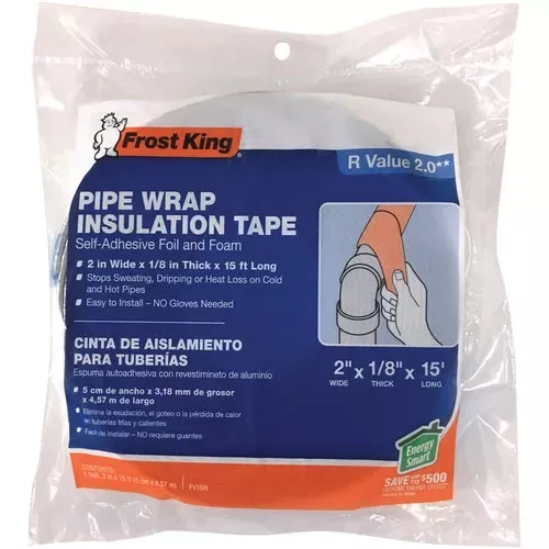 fv15h-thermwell-frost-king-pipe-insulation-wrap FV15H Thermwell Frost King Pipe Insulation Wrap