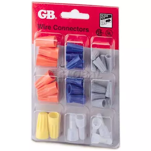 gardner-bender-tk-32-slide-card-kit-with-32-assorted-wire-connectors-32-pk Gardner Bender TK-32 Slide Card Kit With 32 Assorted Wire Connectors - 32 pk
