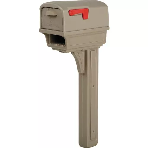 ggc1m00am-gibraltar-gentry-mailbox-post GGC1M00AM Gibraltar Gentry Mailbox & Post