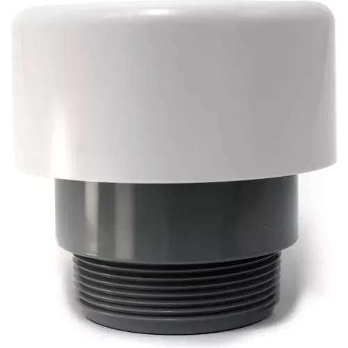 Gizmo Engineering Vent Cap Male Thread - 1”, PVC, schedule 40, electrical grade