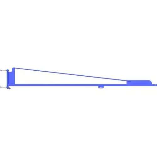 gorbel-ld-wall-mounted-tool-solutions-jib-crane-6-span-50-lb-capacity Gorbel LD Wall Mounted Tool Solutions Jib Crane, 6' Span, 50 Lb Capacity