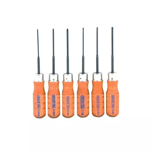 grace-usa-ms-6-six-piece-micro-screwdriver-set Grace USA | MS-6 | Six-Piece Micro Screwdriver Set