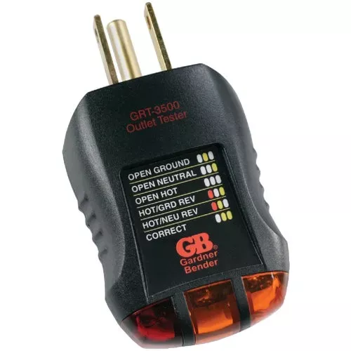 grt-3500-gardner-bender-plug-in-circuit-tester GRT-3500 Gardner Bender Plug-In Circuit Tester