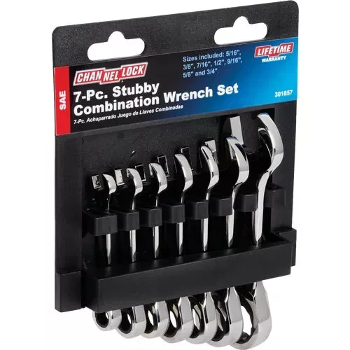 gt4ssnvls7-channellock-7-piece-stubby-ratcheting-combination-wrench-set GT4SSNVLS7 Channellock 7-Piece Stubby Ratcheting Combination Wrench Set