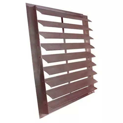 High Velocity Wall Exhaust Shutter 48" - EAS-HDGS 48