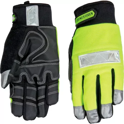 High Visibility Performance Gloves - Safety Lime - Winter - Medium