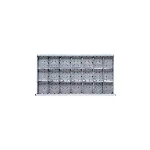 HS Drawer Layout, 21 Compartments 7" H