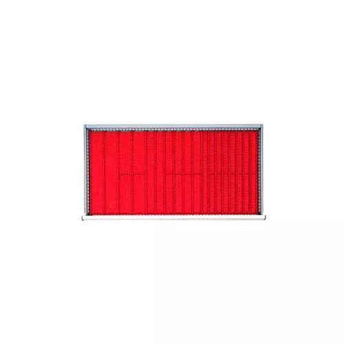 HS Layout, Slotted Groove Trays