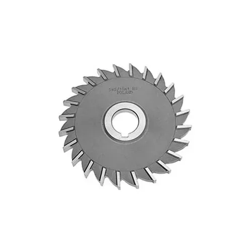hss-import-plain-teeth-side-milling-cutter-5-dia-x-1-face-x-1-1-4-hole HSS Import Plain Teeth Side Milling Cutter, 5" DIA x 1" Face x 1-1/4" Hole