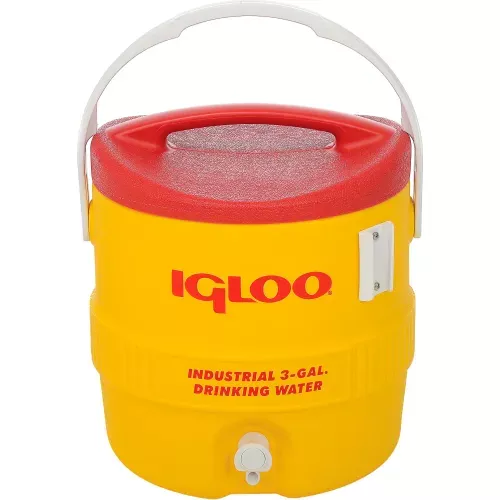 igloo-431-beverage-cooler-insulated-yellow-red-3-gallons Igloo 431 - Beverage Cooler, Insulated, Yellow / Red, 3 Gallons