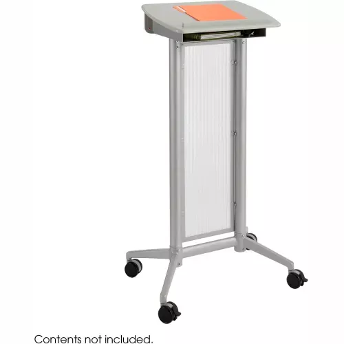impromptu-podium-lectern-gray Impromptu Podium / Lectern, Gray