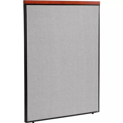 interion-deluxe-office-partition-panel-48-1-4-w-x-61-1-2-h-gray Interion Deluxe Office Partition Panel, 48-1/4"W x 61-1/2"H, Gray