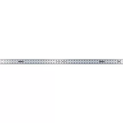 J48 Johnson Level Heavy-Duty Straight Edge Ruler