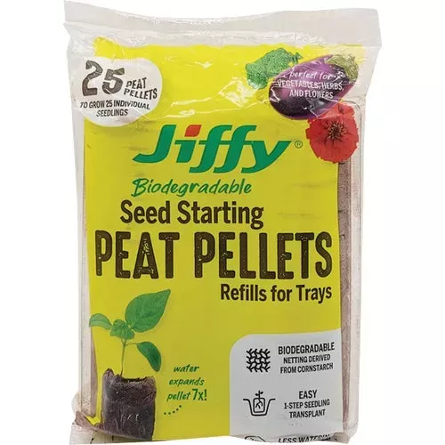 j4refill-jiffy-peat-pot-pellets J4REFILL Jiffy Peat Pot Pellets