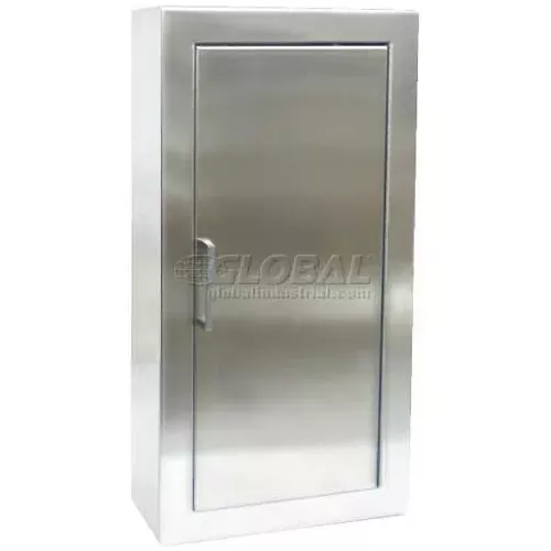 jl-industries-stainless-steel-fire-extinguisher-cabinet-solid-door-surface-mount JL Industries Stainless Steel Fire Extinguisher Cabinet, Solid Door, Surface Mount