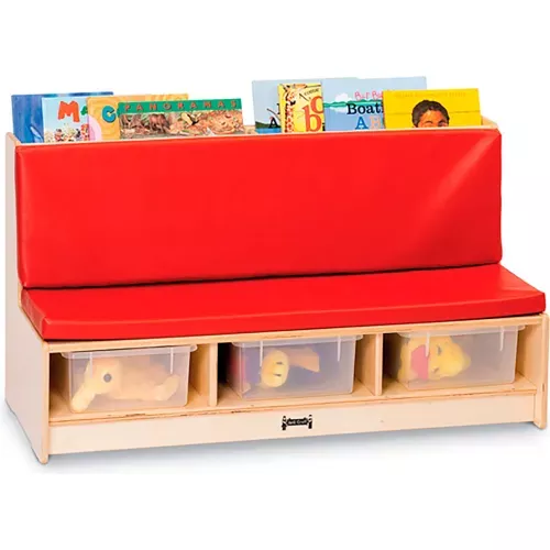 jonti-craft-literacy-couch-red Jonti-Craft Literacy Couch - Red