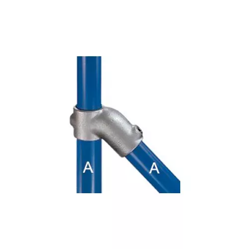 kee-safety-12-7-45-degree-single-socket-tee-1-1-4-dia Kee Safety - 12-7 - 45 Degree Single Socket Tee, 1-1/4" Dia.