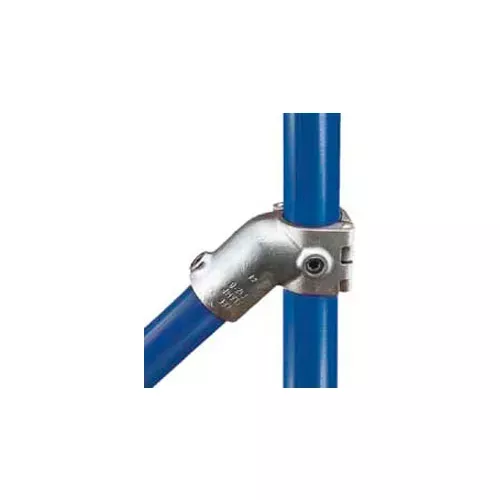 kee-safety-a12-8-split-45-degree-single-socket-tee-1-1-2-dia Kee Safety - A12-8 - Split 45 Degree Single Socket Tee, 1-1/2" Dia.