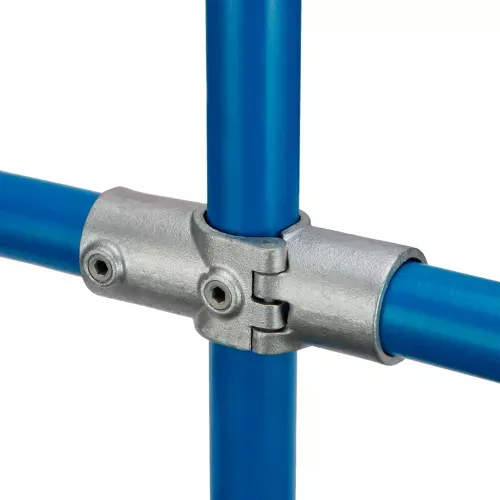 kee-safety-a21-a26-8-split-two-socket-cross-90-degree-side-outlet-tee-1-1-2-dia Kee Safety - A21/A26-8 - Split Two Socket Cross/90 Degree Side Outlet Tee, 1-1/2" Dia.