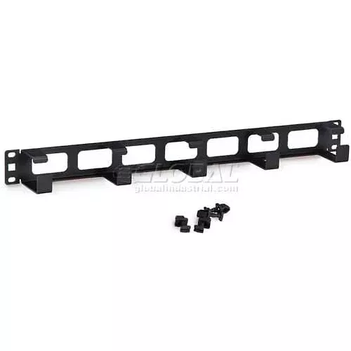 kendall-howard-1u-tool-less-d-ring-cable-manager Kendall Howard™ 1U Tool-less D-Ring Cable Manager