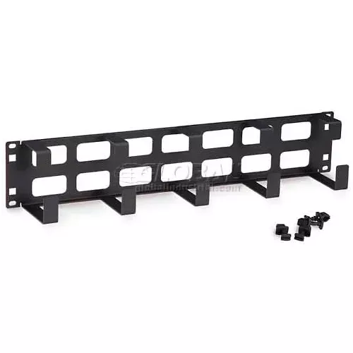 kendall-howard-2u-tool-less-d-ring-cable-manager Kendall Howard™ 2U Tool-less D-Ring Cable Manager
