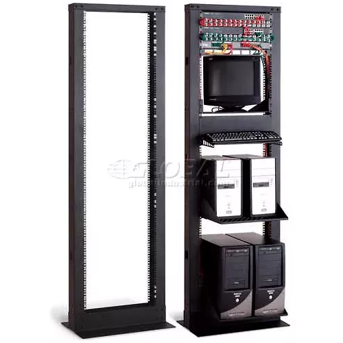 kendall-howard-41u-2-post-cable-cove-rack Kendall Howard™ 41U 2-Post Cable Cove Rack
