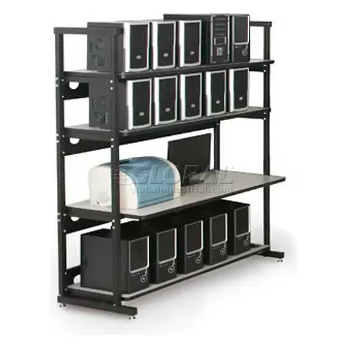 kendall-howard-60-performance-plus-heavy-duty-lan-station-white-nebula Kendall Howard 60" Performance Plus Heavy Duty LAN Station, White Nebula