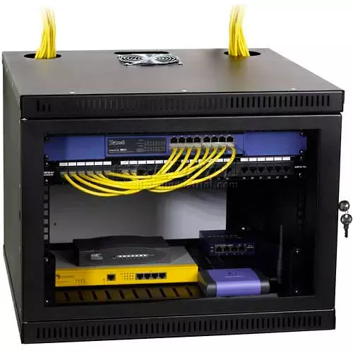 kendall-howard-8u-security-wall-mount-cabinet Kendall Howard™ 8U Security Wall Mount Cabinet