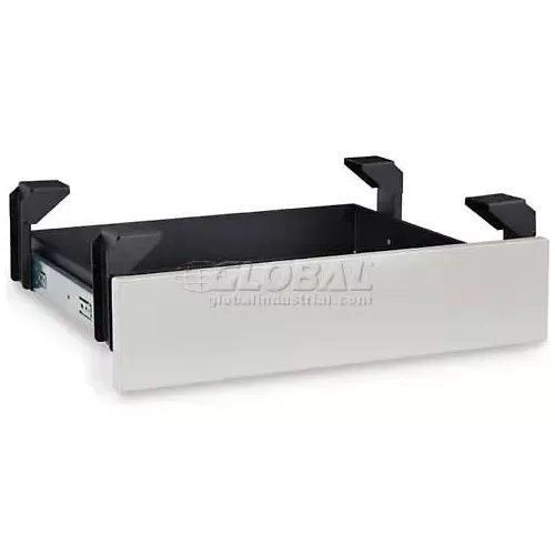 kendall-howard-lan-station-utility-drawer-folkstone-gray Kendall Howard LAN Station Utility Drawer, Folkstone Gray