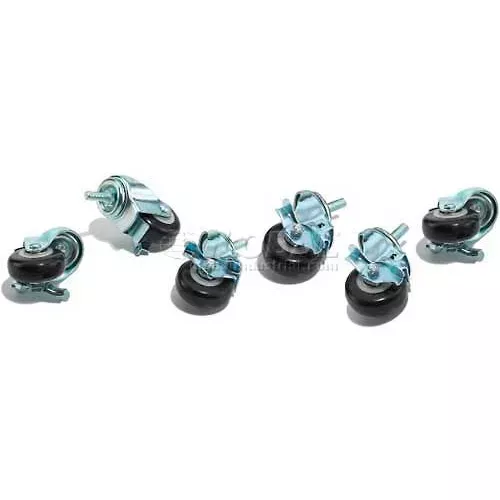 kendall-howard-performance-corner-caster-kit-pack-6 Kendall Howard Performance Corner Caster Kit, Pack of 6