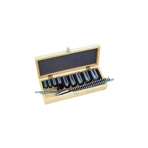 keyway-broach-set-c-1-collared-18-comb Keyway Broach Set # C-1 Collared,18 Comb
