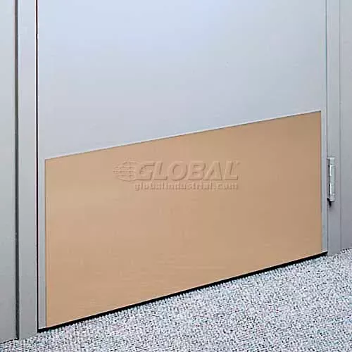 kick-plate-made-from-040-pvc-sheet-12-x-48-tan Kick Plate Made From .040" PVC Sheet, 12" x 48", Tan